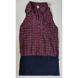 We the Free Highland Plaid Tunic